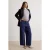 TRENDYOLMİLLA Dames Blauw Effen Barrel Hoge taille Jeans