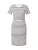 ABOUT YOU Jurk ‘Winter’  blauw / offwhite