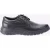 Hush Puppies Triton Zwarte Leren Veterschoenen Voor Heren