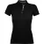 SOLS Dames/Dames Portland Poloshirt (Zwart)