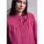 Street One Studio Dames Corduroy blouse met ruches in Pink