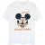 Li-cense Disney dames mickey mouse jolly christmas bril katoenen vriend t-shirt