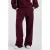 America Today straight leg casual broek – donkerrood