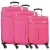 D&N Kofferset  pink