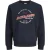 Jack & Jones Heren trui jjelogo sweatshirt logo print donker