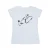 Disney Dames/Dames Minnie Mouse Neus omhoog Katoenen T-shirt (Wit)
