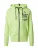 CAMP DAVID Sweatvest  neongroen / zwart