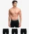 & Co Boxers Drievoudige Verpakking Black