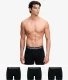 & Co Boxers Drievoudige Verpakking Black