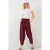 Gestructureerde Salwar Broek met Touwtjes Taille