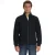 No Excess Sweater full zip stand up collar bo black