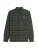 Fred Perry Overhemd  grijs / groen / zwart