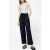 French Connection Cotton Paper Bag Trouser Black