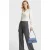 Coccinelle Rectangle Shoulder Bag In Light Blue