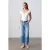 Lage Taille Wijde Capri Jeans