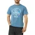 Replay Heren Motorfiets Katoen Normaal T-Shirt (Blauw)