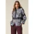 Oltre Patterned Satin Shirt Light Blue