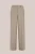 WE Fashion – Dames wide leg pantalon – Regular fit – Greige –