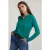 River Woods Green Classic T-shirt Long Sleeves