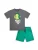 Denokids Set  grijs / groen