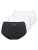 SLOGGI Slip ‘Double Comfort T’  zwart / wit