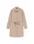 VERO MODA Blousejurk ‘VMELLY’  lichtbeige / donkerbeige