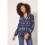 White Stuff Kate Embroidered Shirt Grey Multi