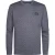Petrol Industries – Heren Gemêleerde sweater met ronde hals stonewall – Blauw