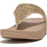 FitFlop Lulu glitter toe-thongs pu glitter