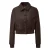 Slim Faux Leder Jasje Dames QS