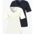 Street One Dames Basic Shirt in een 2-pack in Multicolour|Wit|Blauw
