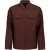 No Excess Overshirt full zipper stretch sedoc earth
