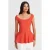 Getailleerde Geribde Peplum Blouse
