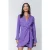 Colourful Rebel Hette Uni Wrap Mini Dress Medium Purple