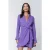 Colourful Rebel Hette Uni Wrap Mini Dress Medium Purple