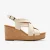 Sabina Sling Cream Leather Sandalen