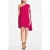 Reiss Fleur-sheer Dress Pink