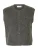 SELECTED Gebreide bodywarmer ‘SLFLULU’  grijs gemêleerd