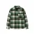 NAME IT KIDS regular fit geruite overshirt – groen