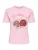 ONLY Shirt ‘ONLKITA’  lichtgroen / rosa / lichtroze / karmijnrood