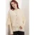 Geribbelde Textuur Lange Mouwen Knopen Cardigan