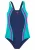 KangaROOS Badpak  navy / jade groen / neonroze