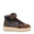Bisgaard gevoerde leren sneakers bruin