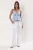 TRENDYOLMİLLA Dames Donkerblauw Effen Mouwloos Regular fit Blouses