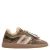 Manfield leren sneakers – groen