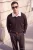 TRENDYOL MAN Heren Bruin Effen Lang Regular fit Poloshirts