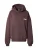 Karo Kauer Sweatshirt  donkerbruin / wit