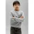 Calvin Klein sweater met backprint – grijs