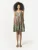 KOROSHI Jurk  lichtbeige / olijfgroen / mintgroen / pink