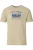 Redmond T-Shirt ronde hals beige, Bedrukt